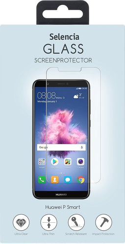 Selencia Screenprotector Geschikt voor Huawei P Smart Tempered Glass - Selencia Gehard Glas Screenprotector