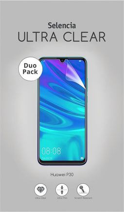 Selencia Screenprotector Geschikt voor Huawei P30 - Selencia Duo Pack Ultra Clear Screenprotector smartphone