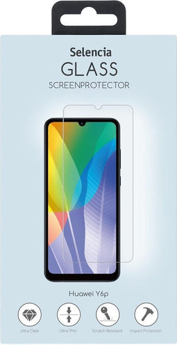 Selencia Screenprotector Geschikt voor Huawei Y6p Tempered Glass - Selencia Gehard Glas Screenprotector