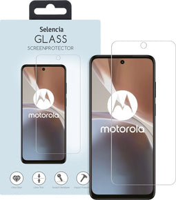 Selencia Screenprotector Geschikt voor Motorola Moto G32 Tempered Glass - Selencia Gehard Glas Screenprotector