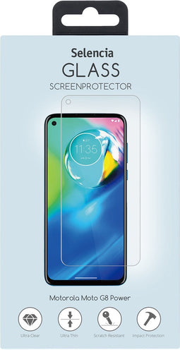 Selencia Screenprotector Geschikt voor Motorola Moto G8 Power Tempered Glass - Selencia Gehard Glas Screenprotector
