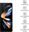 Selencia Screenprotector Geschikt voor Samsung Galaxy Z Fold 4 Tempered Glass - Selencia Gehard Glas Screenprotector