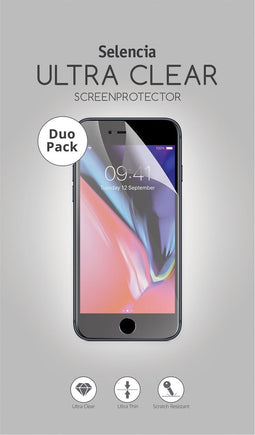Selencia Screenprotector Geschikt voor Xiaomi Redmi Note 7 (Pro) - Selencia Duo Pack Ultra Clear Screenprotector smartphone