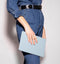 Selencia Tablet Hoes Geschikt voor Samsung Galaxy Tab A 10.1 (2019) - Selencia Nuria Vegan Lederen Trifold Bookcase - Blauw