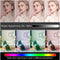 Selfie ring licht 33 cm - Uitschuifbare statief 160 cm - RGB ring verlichting - Mobiele telefoon houder voor live streaming - 10 Helderheid LED selfie licht - Draadloze afstandsbediening