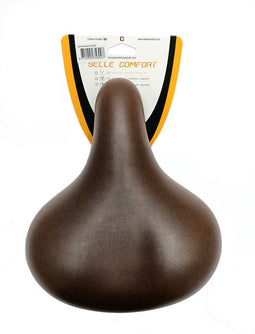 Selle Comfort Zadel Classic Retro 27 X 24,4 Cm Unisex Gel Bruin