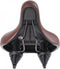 Selle Comfort Zadel Fietszadel - Retro Medium - Bruin met hangveren -