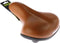 Selle Comfortabel fietszadel - groot zitvlak - dikke vulling - grote veren - bruin