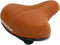 Selle Comfortabel fietszadel - groot zitvlak - dikke vulling - grote veren - bruin