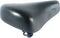 Selle Comfortabel fietszadel - met vering - zwart - 22x25 cm - unisex