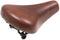 Selle Comfortabel retro fietszadel - bruin - 25x21,6 cm - unisex