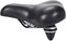Selle Geveerd fietszadel - Unisex - Comfortabel - Zwart - 24x27 cm