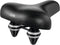 Selle Geveerd fietszadel - Unisex - Comfortabel - Zwart - 24x27 cm