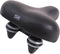 Selle Geveerd fietszadel - Unisex - Comfortabel - Zwart - 24x27 cm