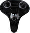 Selle Geveerd fietszadel - Unisex - Comfortabel - Zwart - 24x27 cm