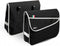 Selle Monte Grappa Elegance Fietstas / Pakaftas set - Links + Rechts - Zwart