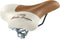 Selle Monte Grappa Fashion - Fietszadel - Met veer - Honey / Cream - Lichtbruin / Wit