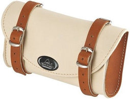 Selle Monte Grappa Vintage Zadeltas - Leer - Cream / Wit