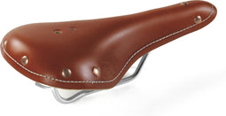 Selle Monte Grappa Zadel Old Frontiers Sports Leer 30 Cm Cognac