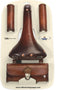 Selle Monte Grappa Zadelset Charleston Sporting Leer Bruin 3-delig