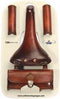 Selle Monte Grappa Zadelset Charleston Sporting Leer Bruin 3-delig