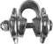 Selle Royal Fietszadelstrop - Chroom - 5 componenten - Extra sterk