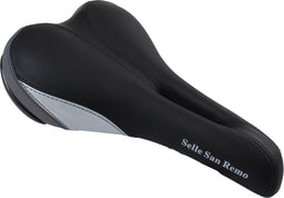 Selle San Remo zadel ATB/MTB 250 x 155 mm heren zwart