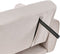 SELNES - Slaapbank 3-zits - Beige - Fluweel