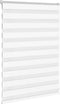 vidaXL - Zebra - Blind - 115x100 - cm - stofbreedte - 110,9 - cm - polyester - wit