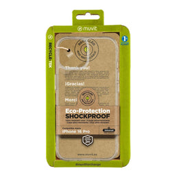 Muvit for Change - Telefoonhoes iPhone 16 Pro - Eco-friendly - Slijtvast