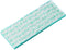 Leifheit Picobello S - Dweildoek Cotton Plus - Voor stenen vloeren - 27 cm wisbreedte - Turquoise - Wit