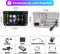 SEMAITU Autoradio DVD Bluetooth voor VW - 7 Inch 2 DIN Touchscreen met Apple CarPlay en Android Auto