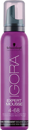 Semi-Permanente Kleur Igora Expert Schwarzkopf 4-68 Mousse (100 ml)