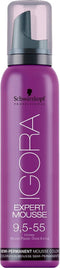 Semi-Permanente Kleur Igora Expert Schwarzkopf 9.5 - 55 Mousse (100 ml)