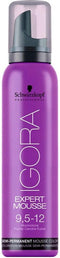 Semi-Permanente Kleur Igora Expert Schwarzkopf IGORA Expert Mousse 9.5-12 Mousse (100 ml) (100 ml)