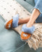 Sen Periwinkle Mule Sheepers