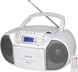 Sencor SPT 3907 W draagbare stereo-installatie Digitaal 4 W Wit