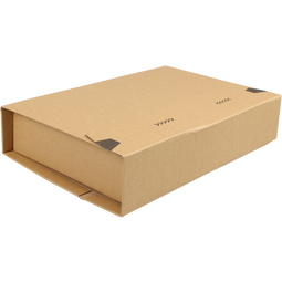 SendProof® - Boekverpakking | golfkarton | 328x255x80mm | bruin | 25 stuks