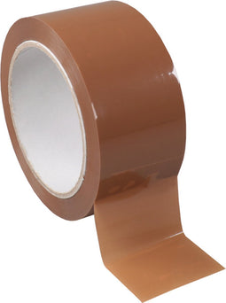 SendProof® - Dozensluittape - PP - 50mm - 66m - bruin - 36 rol