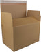 SendProof® Postpakketdoos | golfkarton | 160x130x70mm | met autolock | bruin | 10 stuks