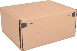 SendProof® Postpakketdoos | golfkarton | 192x155x91mm | bruin | 20 stuks