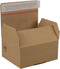 SendProof® Postpakketdoos | golfkarton | 213x153x109mm | met autolock | bruin | 10 stuks
