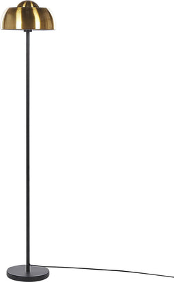 SENETTE - Staande lamp - Zwart/Goud - Staal