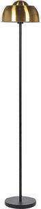 SENETTE - Staande lamp - Zwart/Goud - Staal