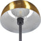 SENETTE - Staande lamp - Zwart/Goud - Staal