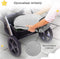 Sens Design Buggy kussen - voetenzak universeel - Jeans grijs