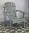 SenS-Line - Adirondack Jumbo Stoel - Vurenhout - Voor Buiten - L 77 x B 39 x H 90 cm - Grijs