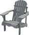 SenS-Line - Adirondack Jumbo Stoel - Vurenhout - Voor Buiten - L 77 x B 39 x H 90 cm - Grijs