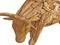 SenS-Line - Decoratief Standbeeld Bull - Teakhout - Bruin