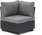 Sens-Line - Diego Loungeset - 7-delig - Bruin/Zwart